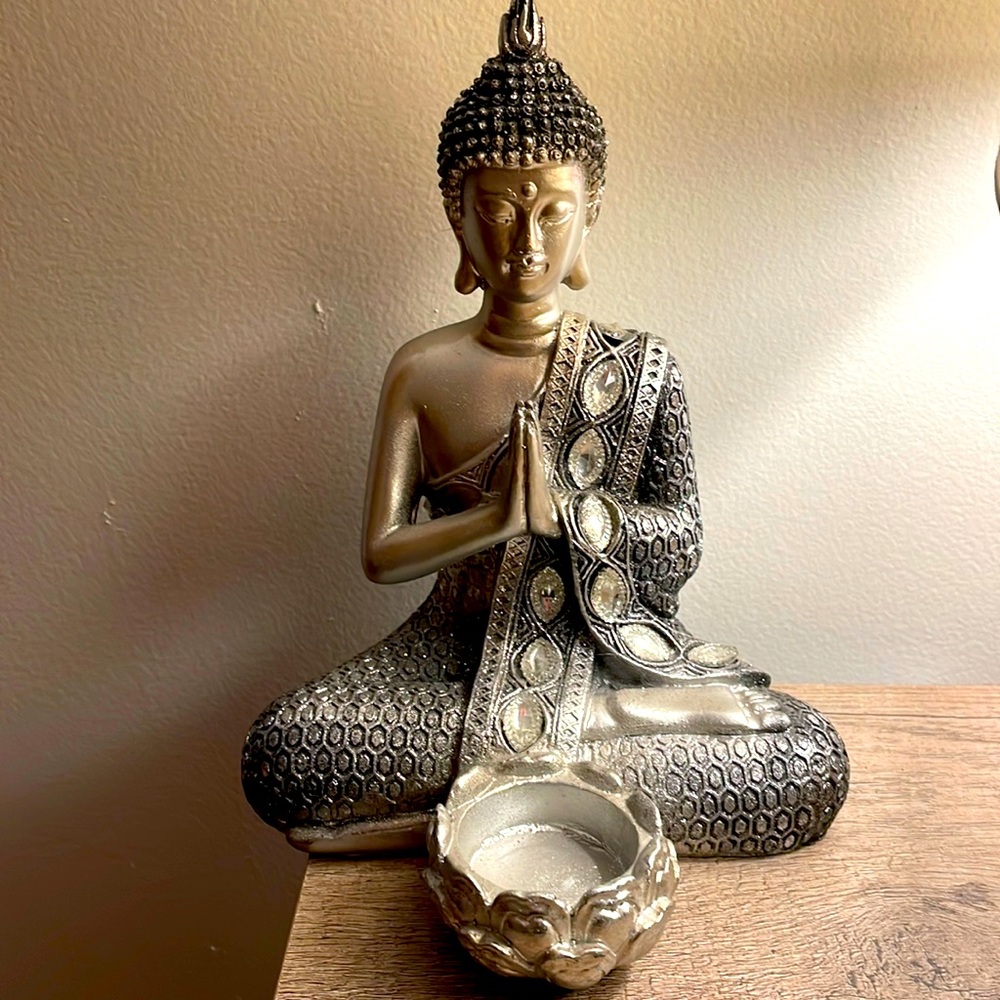Silver votive holder